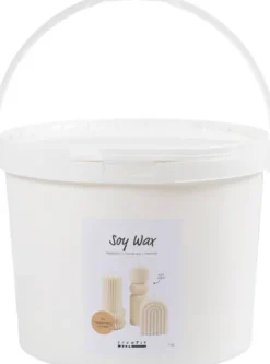 Soyavoks - Til Fritstående Lys - Creme - 5 KG