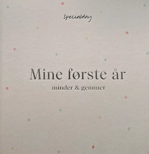 Specialday - Mine Første År - Minder Og Gemmer