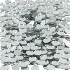 Spejlmosaik - Rund - Ø 10 MM - Tykkelse 2 MM - 500 Stk