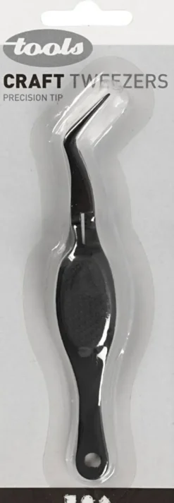 Spids Pincet Med Fjeder Til Hobby - 12,5 CM