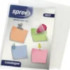 Spree - Chartek Lommer - Plastik - A4 - 0,9 MM - Klar - 50 Stk