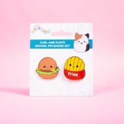 Squishmallows - Pin Badges Carl & Floyd - 1.5 Inches
