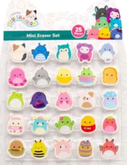 Squishmallows - Viskelæder Sæt 25 Stk. - 333-231675