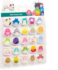 Squishmallows - Viskelæder Sæt 25 Stk. - 333-231675