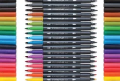 Staedtler - Double-Ended Watercolour Brush Pens - 18 Stk
