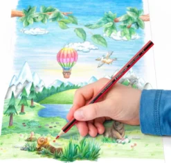 Staedtler Noris - 144 Farveblyanter Og 3 Blyantspidsere - 12 Farver