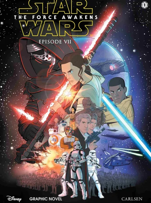 Star Wars: The Force Awakens - Dansk - En Graphic Novel