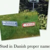 Stød In Danish Proper Names - In Standard Danish Pronunciation