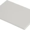 Stempelplade - Str. 10X15,5 CM - Tykkelse 0,8 CM - Lys Grå - 10 Stk