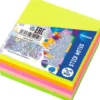 Sticknotes 75 X 75 MM - 400 Ark Neon Assorterede - Centrum