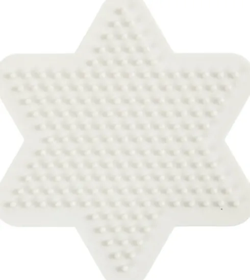 Stjerne Perleplade Til Perler - Medium - Nabbi Biobeads