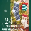 24 Strikkede Julestrømper