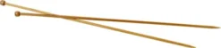 Strikkepinde Sæt - Bambus Træ - Ø 4,5 MM - L 35 CM