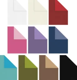 Strukturkarton - A4 - 210X297 MM - 250 G - Assorterede Farver - 30X10 Ark