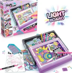 Style 4 Ever - Diamond Art 3-I-1 Etui Med Led-Lys