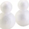 Styroporfigurer - H 6.5 CM - 50 Stk