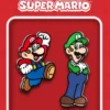 Super Mario - Set Of 2 Enamel Pin Badges