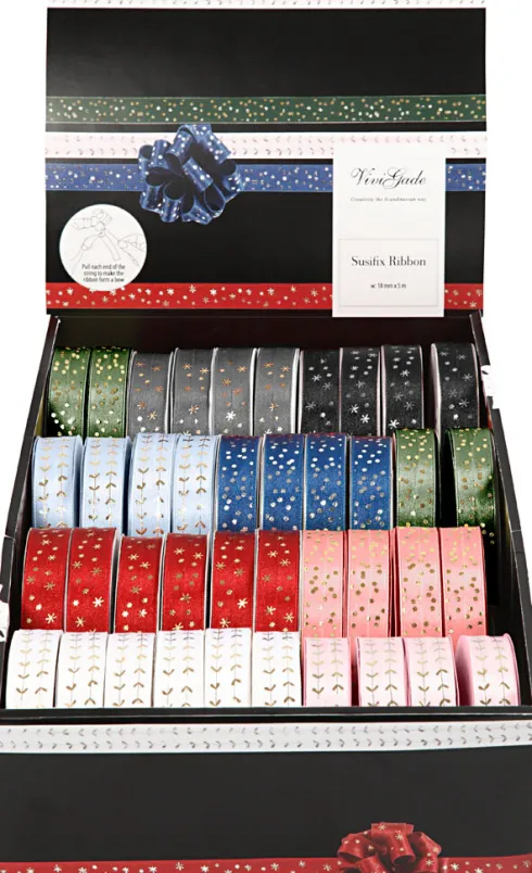 Susifixbånd - B 18 MM - Assorterede Farver - 40X5 M