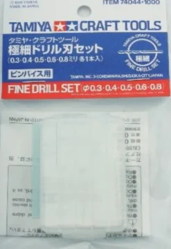 Tamiya - Drill Bit Set - Fine - 5 Stk - 74044