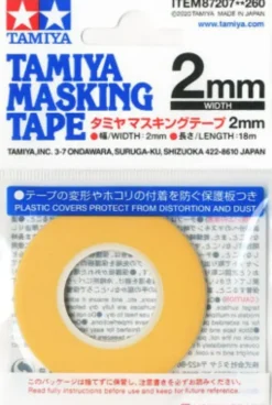 Tamiya - Masking Tape - 2 MM - 87207