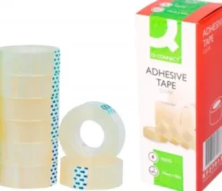Tape - 19 MM X 33 M - Transparant - 8 Stk