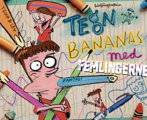 Tegn Bananas Med Femlingerne