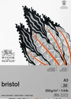 Tegneblok - A3 - 20 Ark - Bristol - Winsor & Newton