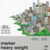 Tegneblok - A4 - Marker Heavy Weight - 25 Sider - Winsor & Newton