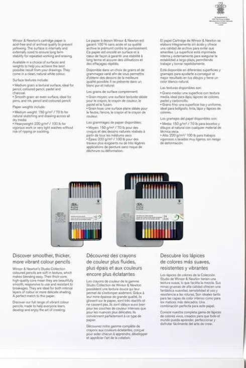 Tegneblok - A5 - 25 Sider - Winsor & Newton