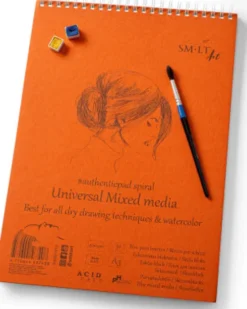Tegneblok Mixed Media Papir A3 200 G