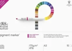 Tegneblok - Pigment Marker Heavy Weight - A3 - 15 Ark - Winsor & Newton