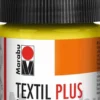 Tekstil Maling - Citron Gul - Textil Plus - 50 ML - Marabu