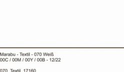 Tekstil Maling - Hvid - Textil - 50 ML - Marabu