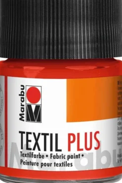 Tekstil Maling - Light Vermilion - Textil Plus - 50 ML - Marabu