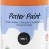 Temperamaling - Mat - Halvdækkende - Orange - 500 ML