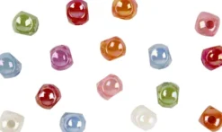 Terningmix - Str. 10X10 MM - Hulstr. 4 MM - Assorterede Farver - 700 ML - 400 G