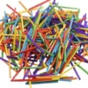Tændstikker - L 5 CM - Assorterede Farver - 4300 Stk. - 500 G