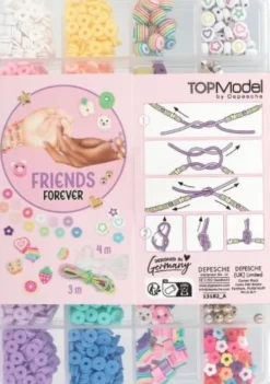 Top Model - DIY Perlesæt Til Børn - Smykker