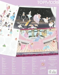 Top Model - Klistermærkebog - Stickerworld - Ballet
