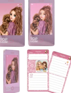 Top Model - Notesbog - Ligner En Mobil - 80 Sider - Assorteret