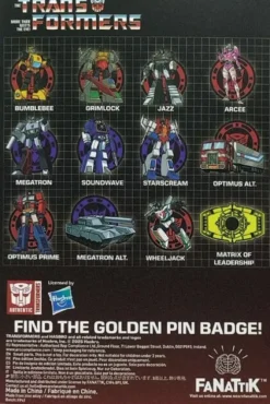Transformers - Mystery Pin Badge Individual - Assorted