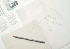 Transparent Papir Blok - A3 - 40 Sider - Winsor & Newton