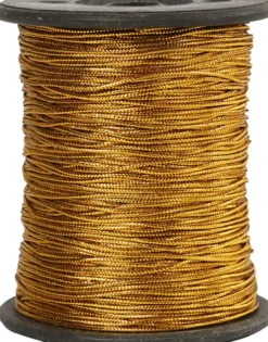 Tråd - Tykkelse 0,5 MM - Guld - 100 M