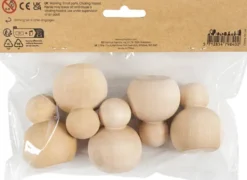 Træfigur Krop - Rund - H 5 CM - 5 Stk