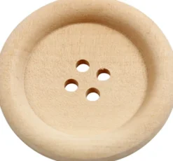 Træknapper - Ø 35 MM - Hulstr. 2 MM - 4 Huller - 10 Stk