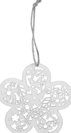 Træophæng - Sommerfugl - Blomst - Fugl - H 10 CM - 90 Stk