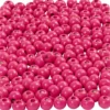 Træperler - Ø 5 MM - Hulstr. 1,5 MM - Pink - 6 G - 150 Stk