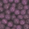Træperler - 10 MM - Mørkelilla - 1000 Stk