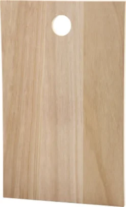 Træplade - Str. 35X22 CM - Tykkelse 13 MM - 1 Stk