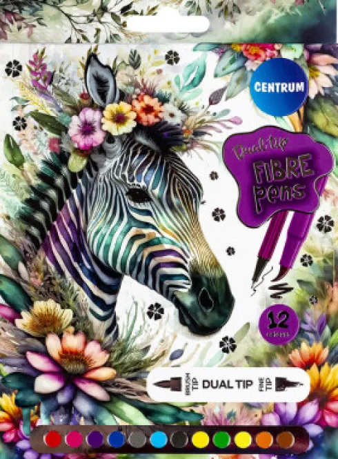 Tusser Double Pensel Plus Fine Spids - Centrum